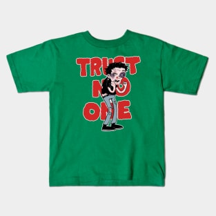 trust no one Kids T-Shirt